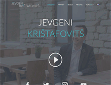 Tablet Screenshot of krishtafovitsh.ee